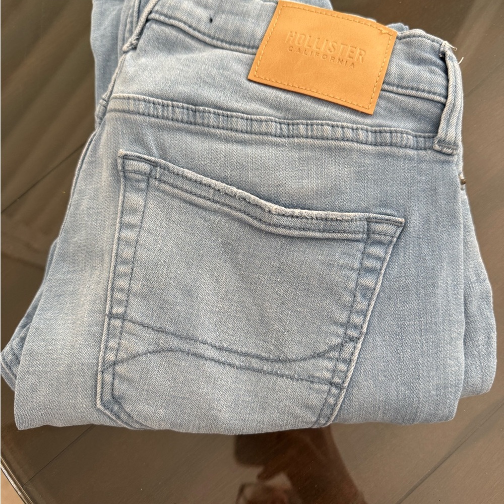Hollister Men’s Denim Jeans in Light Blue